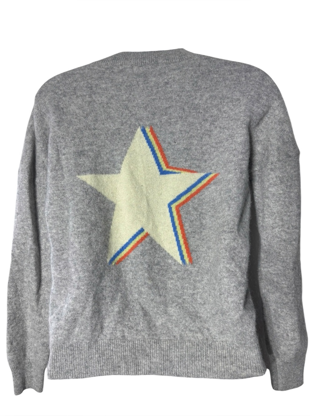 27 miles Malibu Londyn v neck star sweater small cashmere capsule minimalist